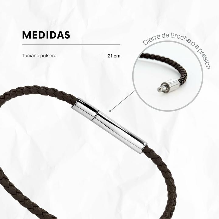 Immagine prodotto Radiant Bracciale Radioso (20 cm, Cuoio)