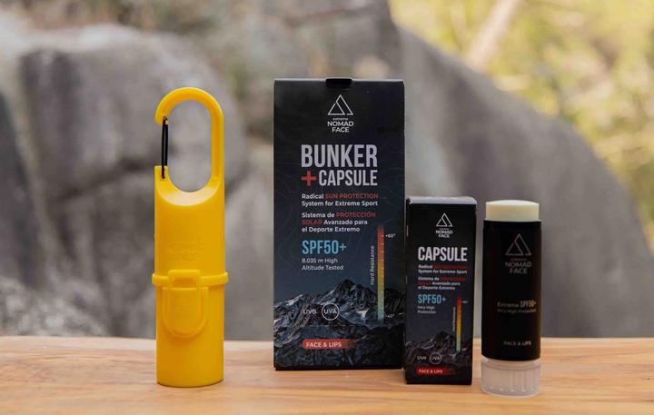 Immagine prodotto Nomad Face Bunker + Capsula (alba gialla) (Crema solare viso, SPF 50+, 31 g)