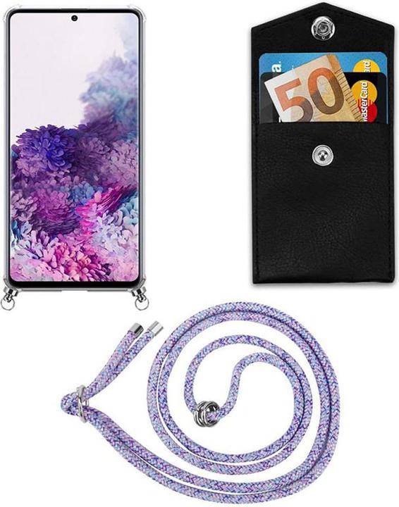 Produktbild Cadorabo TPU Handy Kette SILBER Cover