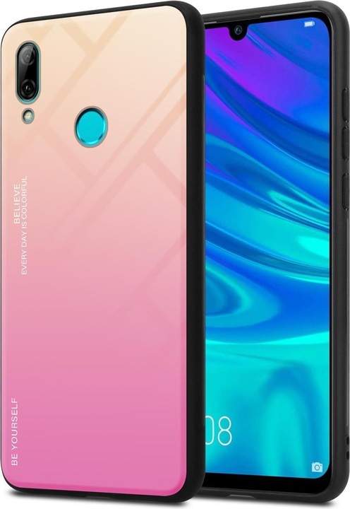 Actual product image Cadorabo TPU 2 colors glass cover (Huawei P Smart+ (2019))