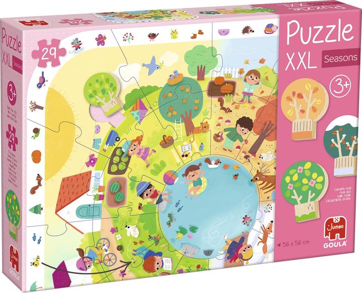 Produktbild Jumbo Puzzle XXL Seasons (30 Teile)