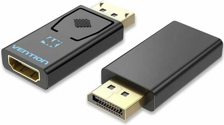 Actual product image Vention DisplayPort Male to HDMI Female Adapter Black (HDMI, DP, 4.01 cm)