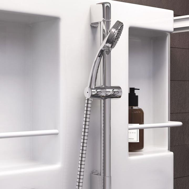 Image du produit Schulte Douche préfabriquée Juist 80x80 cm blanc (80 cm, 80 cm, 210 cm)