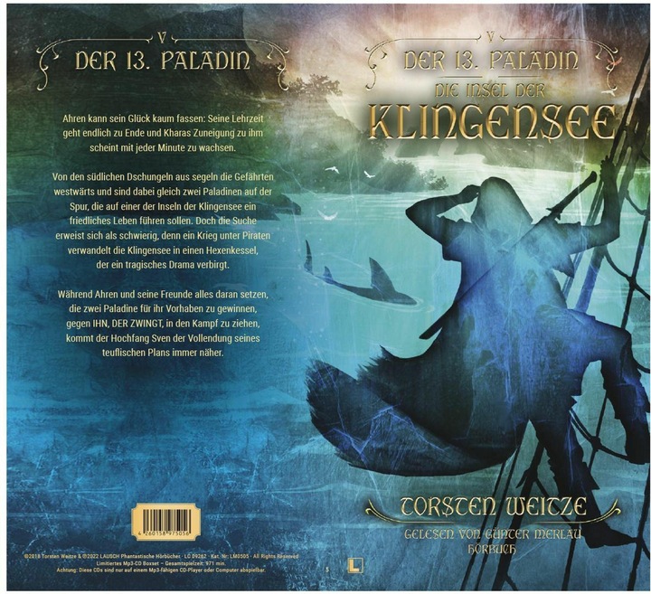 Produktbild Die Inseln der Klingensee: Der 13. Paladin Band V (Torsten Weitze, Deutsch)