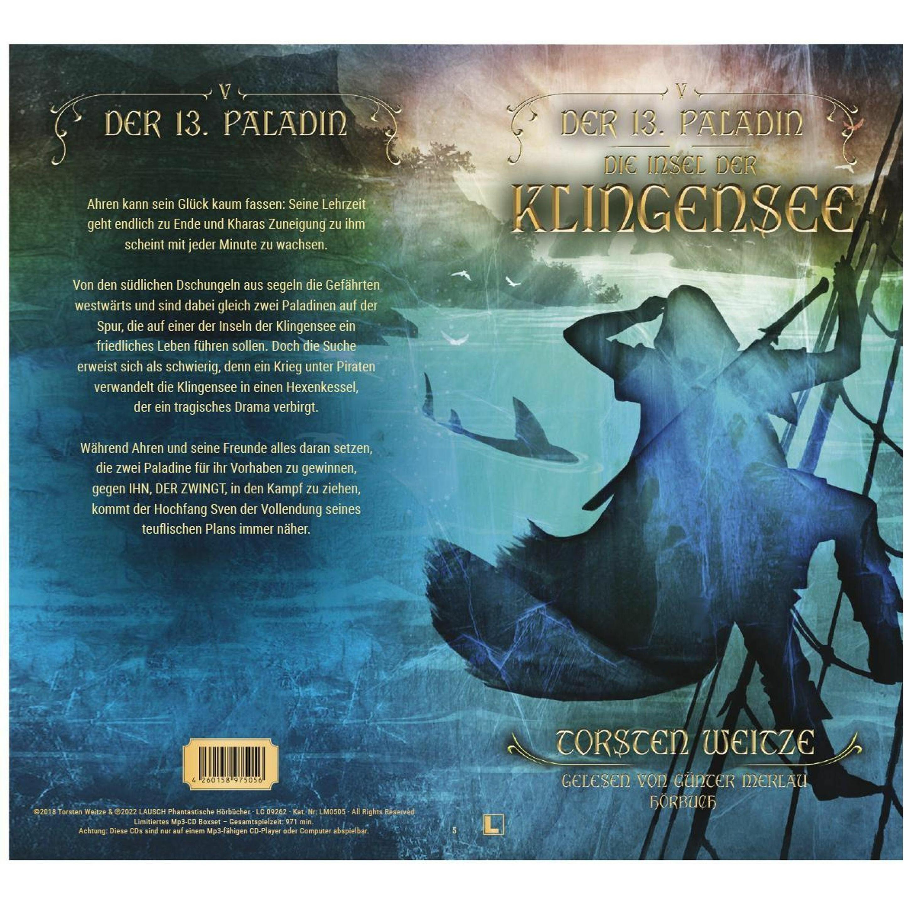 Die Inseln der Klingensee: Der 13. Paladin Band V, Hörbücher von Torsten Weitze