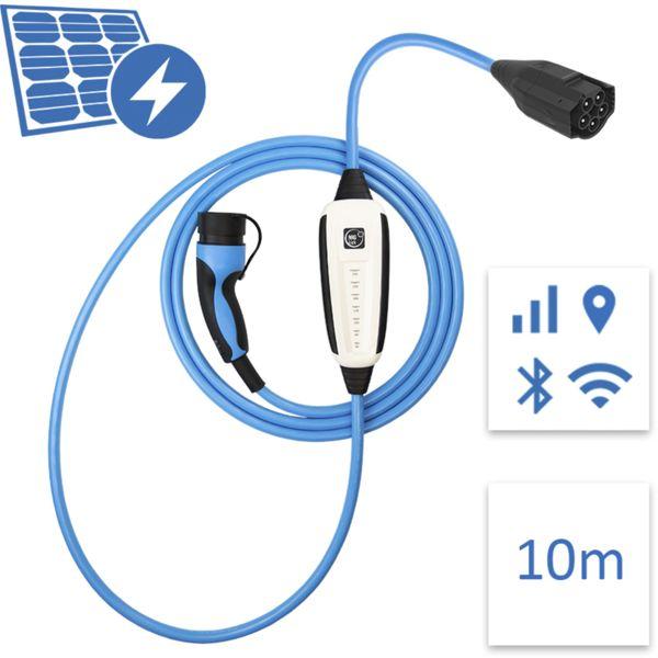 Image du produit NRGkick 32A Pure pour les utilisateurs SIM GSM/GPS/SIM standard 10m WLAN (Type 2, 22 kW, 32 A, CEE 32)