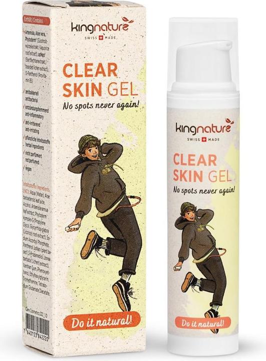 Immagine prodotto Kingnature Gel per la pelle chiara (15 ml, Crema 24h)