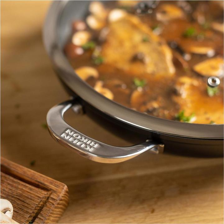 Productafbeelding Kuhn Rikon Easy Pro Sauté-Pfanne (Koekenpan, Aluminium, Roestvrij staal, 28 x 13.50 cm)