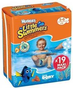 Huggies Little Swimmers (Size 5, Size 6, 19 pcs.)
