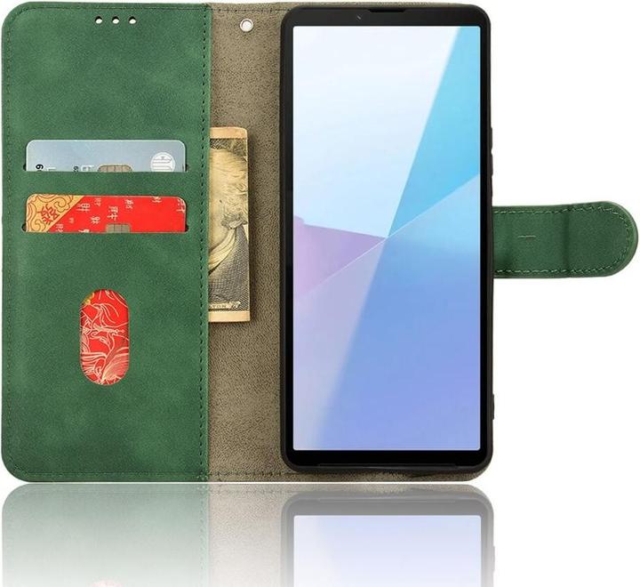 Produktbild Cover-Discount Sony Xperia 10 VI – Wildleder Look Etui im Vintage Design (Sony Xperia 10 VI)