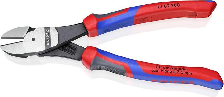 Image du produit Knipex Pince coupante de côté à forte démultiplication (200 mm)
