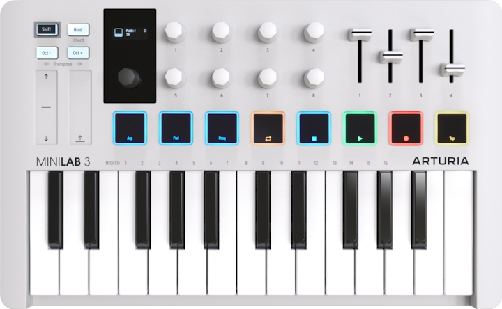 Arturia MiniLab 3 (Keyboard)