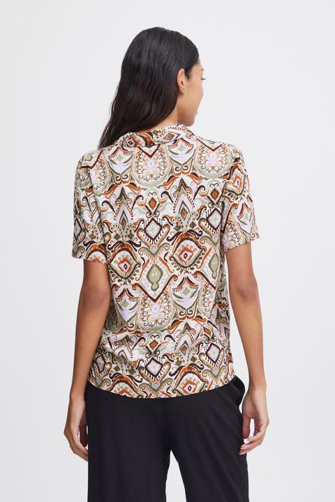 Actual product image B.young BYMMMJOELLA CROP SHIRT 20814527 (36)
