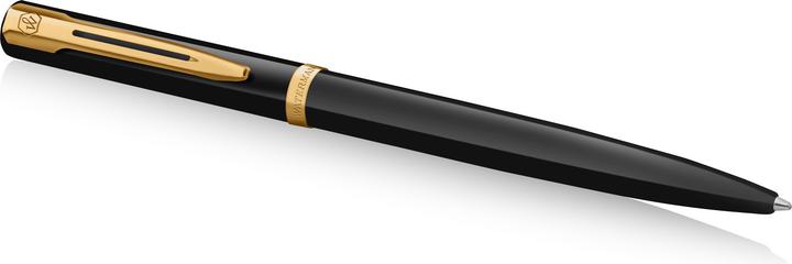 Actual product image Waterman Kugelschreiber IMPRESSION schwarzer Lack GT M Blau Geschenkbox (1x)