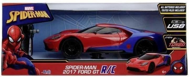 Actual product image Jada RC Marvel Spider-Man 2017 Ford GT