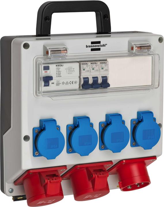 Produktbild Brennenstuhl Tragbarer Wandverteiler (6 x, CEE 16/5, CEE)