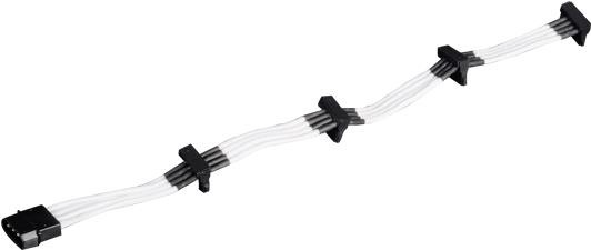 Actual product image Silverstone ATX Extension 4-4(SATA)Pin white