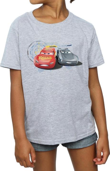 Produktbild Disney Cars Lightning Vs Storm TShirt Mädchen (152, 158)