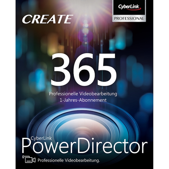 Produktbild CyberLink PowerDirector 365 (1 User, 1 Geräte/User, 12 Monate)