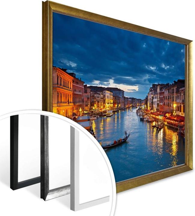 Image du produit Trenddeko Poster Canal Grande 80 x 60 cm, Papier (11 x 11 x 63 cm)