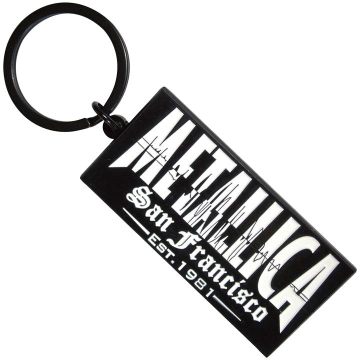 Actual product image Metallica Quake Enamel Keyring