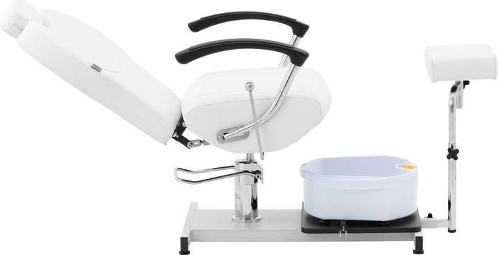 Produktbild Physa Fusspflegestuhl Kosmetikstuhl Pediküre-Stuhl mit Beinablage und Waschbecken
