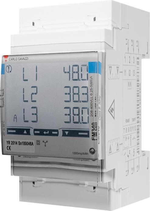 Image du produit Wallbox MTR-3P-65A-CG - Compteur de puissance / consommation d'énergie - blanc (MTR-3P-65A-CG)