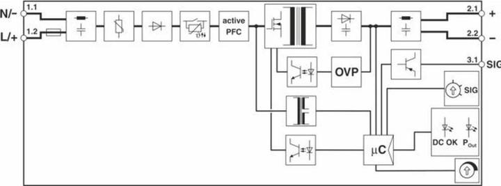 Productafbeelding Phoenix Contact 2904605 - -25 - 70 °C - -40 - 85 °C - 22,5 mm - 90 mm - 106 mm - 238 g