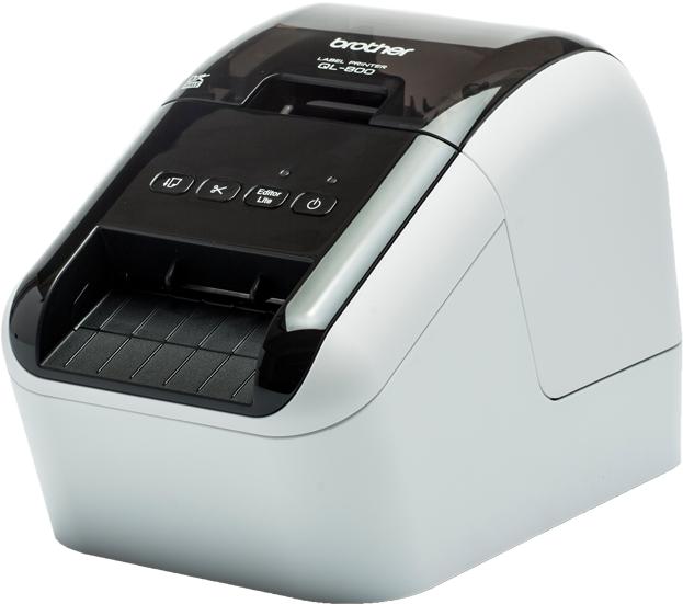 Actual product image Brother QL-800 (300 dpi)