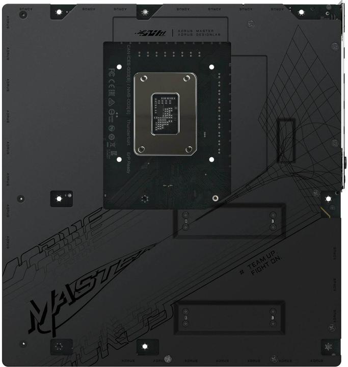 Productafbeelding Gigabyte Z890 AORUS Master AI TOP (LGA 1851, Intel Z890)