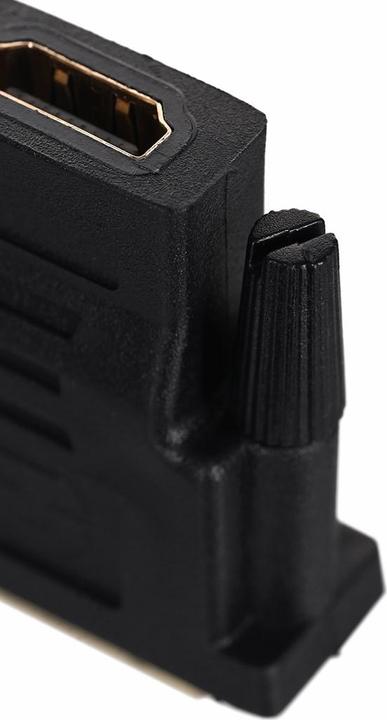 Image du produit Savio CL-21 cable changeur de genre DVI HDMI Noir (DVI, 10 cm)