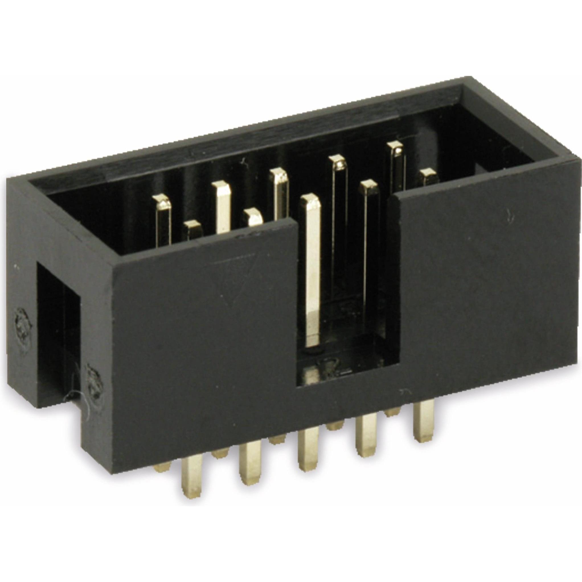 Thumbnail - Econ CONNECT Wannenstecker, gerade, 10-polig, Elektronikkabel + Stecker, Schwarz