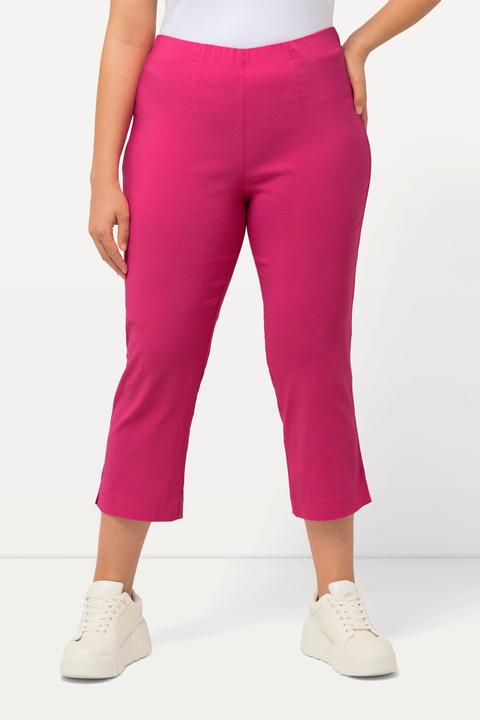 Immagine prodotto Ulla Popken Pantaloni di bengalina elasticizzata, lunghi fino al polpaccio, con cintura elastica (58)