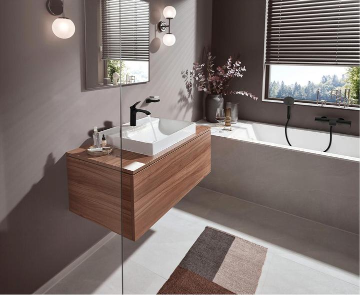 Actual product image hansgrohe Bath mixer Vivenis 75420670, matt black