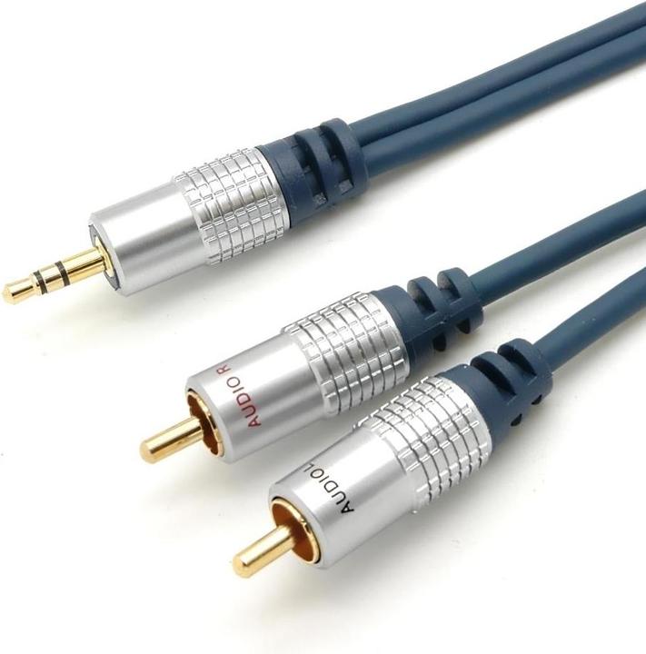 Produktbild Berrybase Klinken Adapter Audiokabel (10 m, Cinch Kabel)