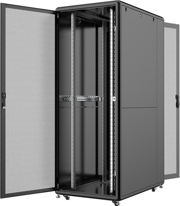 Actual product image Logon RSL42U812BL Vrijstaande rek 42U 600kg Zwart rack (42 RU, 19 inch rack)