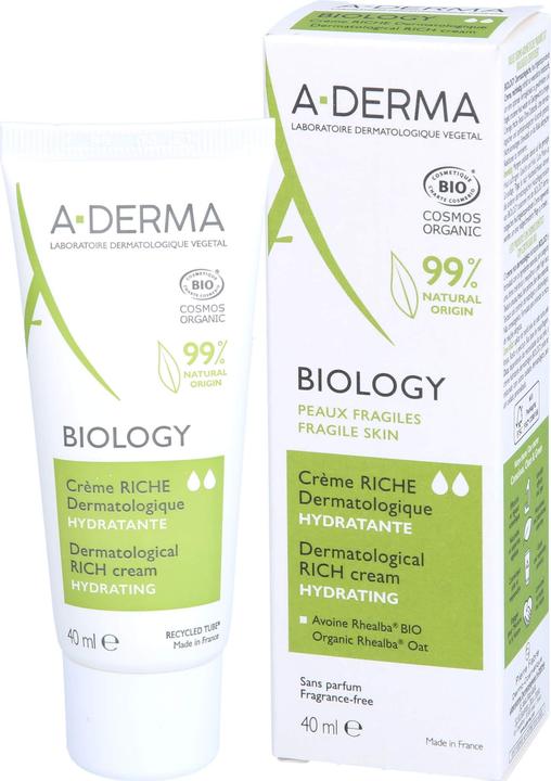 Actual product image A-Derma BIOLOGY Rich cream Cream (40 ml, 24h cream)