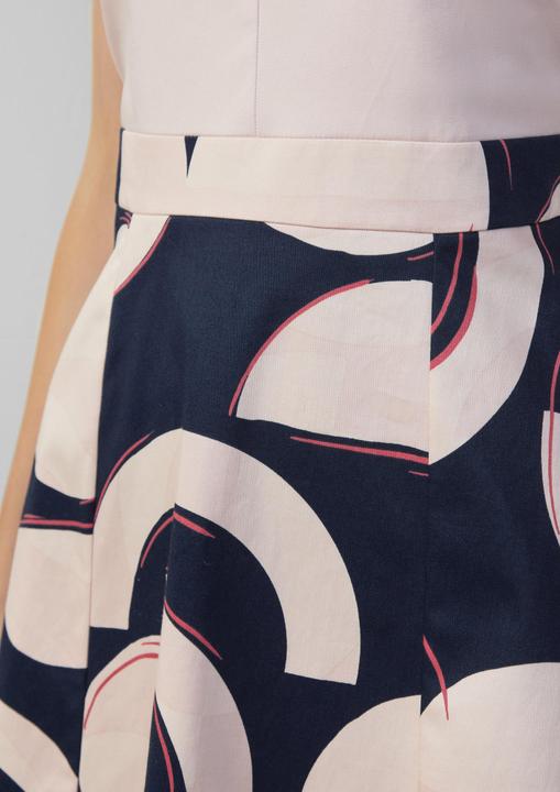 Actual product image S.Oliver Kleid Ausgestelltes Etuikleid aus Baumwollmix (40)