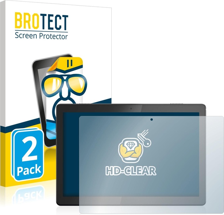 Produktbild BROTECT Schutzfolie Displayschutz Klar (2 Stück, Tab M10 TB-X505L)