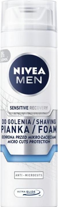 NIVEA MEN Men Sensitive Recovery pianka do golenia 200ml (200 ml, Scheerschuim)