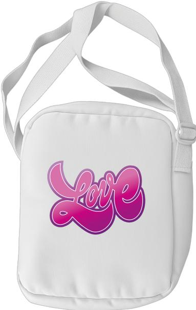 Produktbild Bügelbilder Schul & Freizeitsrucksack-Set Love Graffiti (15 l)