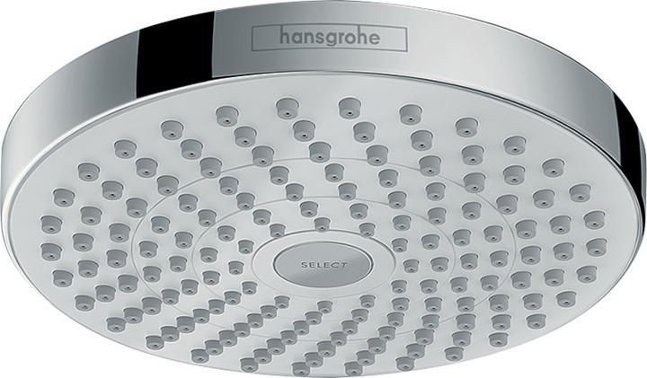 Immagine prodotto hansgrohe Soffione HG Croma Select S 180 2jet DN 15 bianco/cromo (2 Tipi di raggi, 17 l/min)