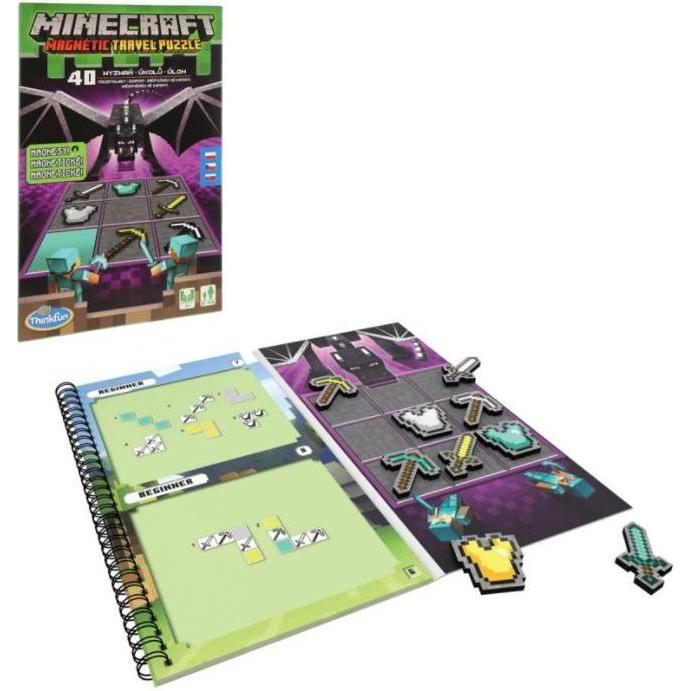 Ravensburger Minecraft: Magnetisches Reiserätsel (9 Teile)