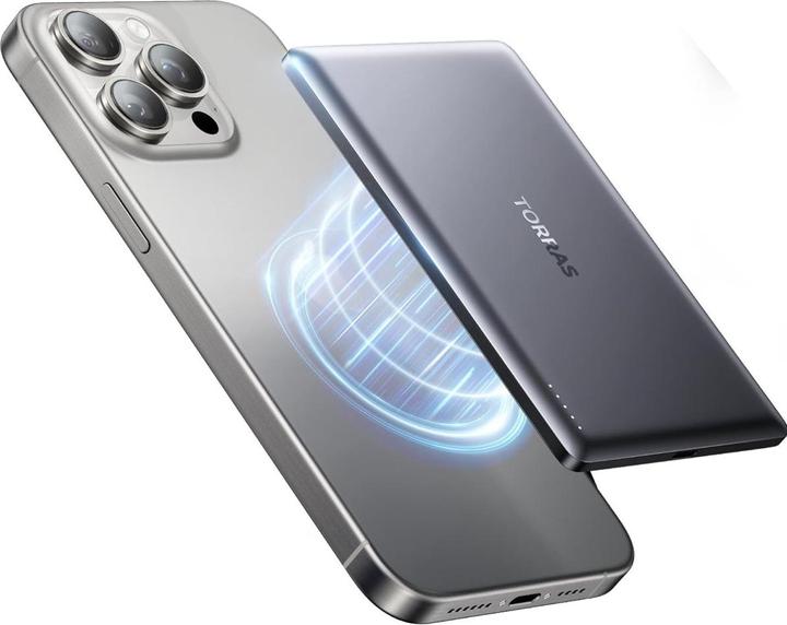 Actual product image Torras MiniMag Powerbank (5000 mAh, 18 W, 18.50 Wh)
