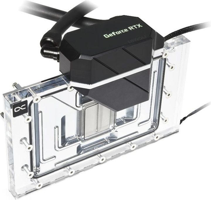 Actual product image Alphacool Eiswolf 2 AIO - 360mm RTX 4090 Reference Design with Backplate