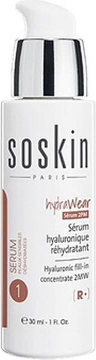 Actual product image Soskin Paris - Hydrating skin serum (Hyaluronic Fill-in Concentrate 2MW) 30 ml (30 ml)
