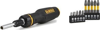 Produktbild DeWalt Bit-Schraubendreher mit Ratsche (Phillipps-Kreuzschlitz (PH), Schlitz)
