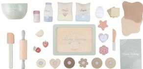 Immagine prodotto Little Dutch Spielkasse aus Holz mit Scanner und Kartenlesegerät