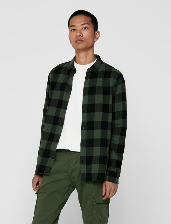 Produktbild Only & Sons Kariertes Langarmhemd (XS)
