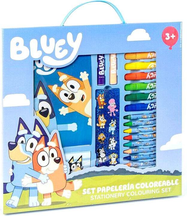 Produktbild Cerdá Bluey colouring stationery set